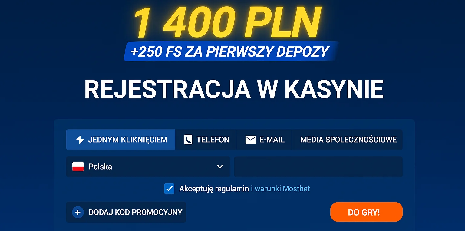 Mostbet Rejestracja